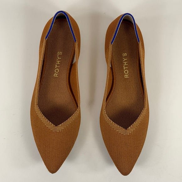 Rothy’s The Point Flats in Fawn - Picture 5 of 13